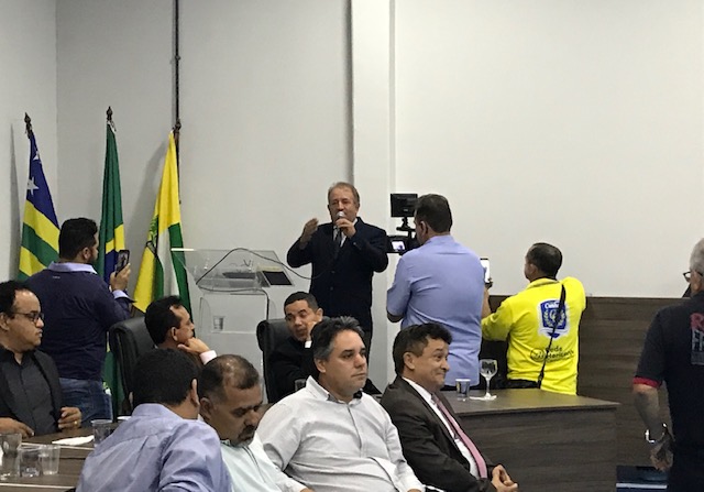 Vilmarzin é reeleito presidente da Câmara de Aparecida de Goiânia