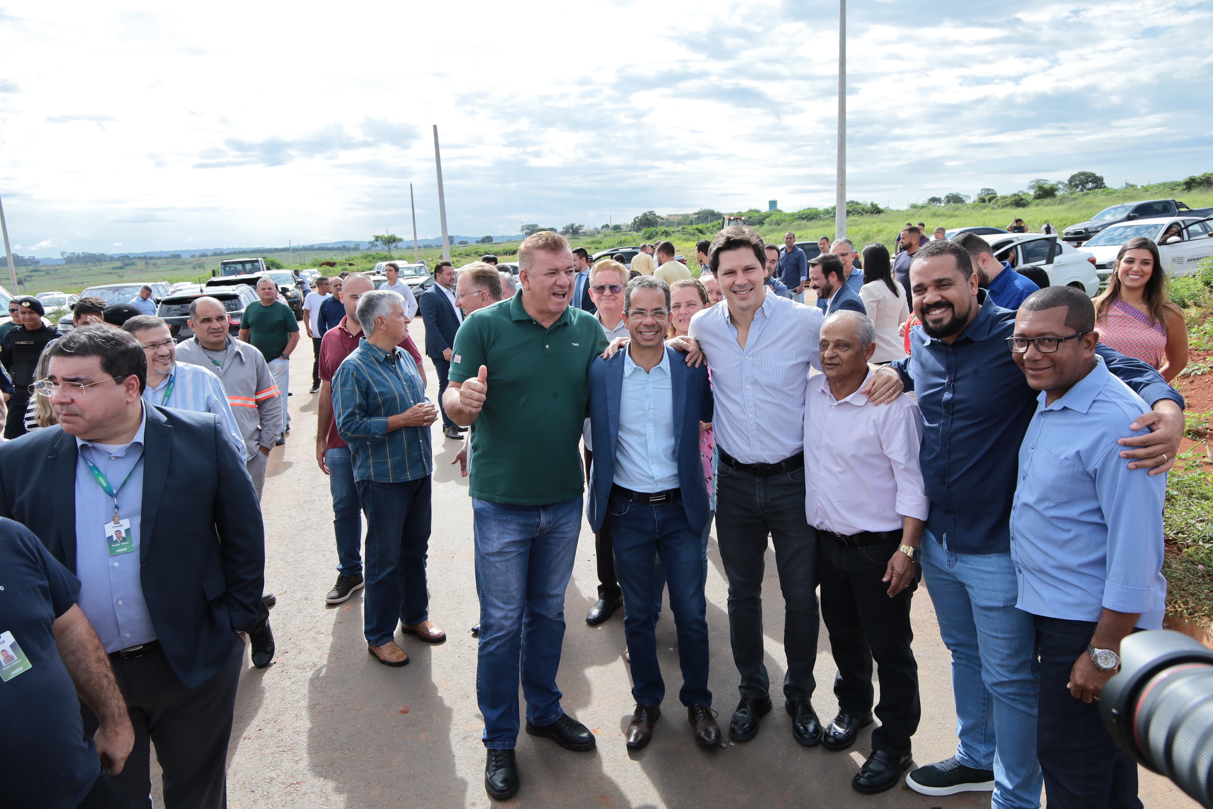 Vereadores participam de visita técnica às obras do novo Distrito Agroindustrial Norberto Teixeira (Dianot)