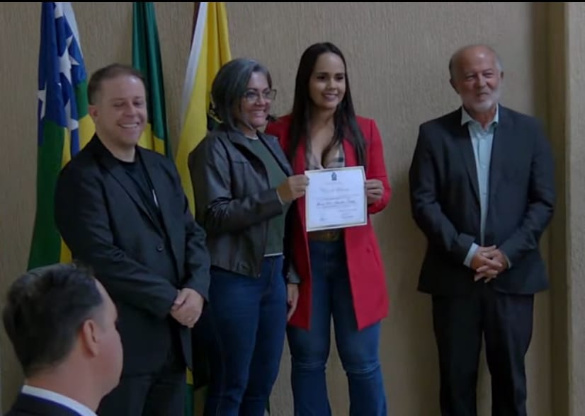 Atletas de Jiu-Jitsu são homenageados na Câmara