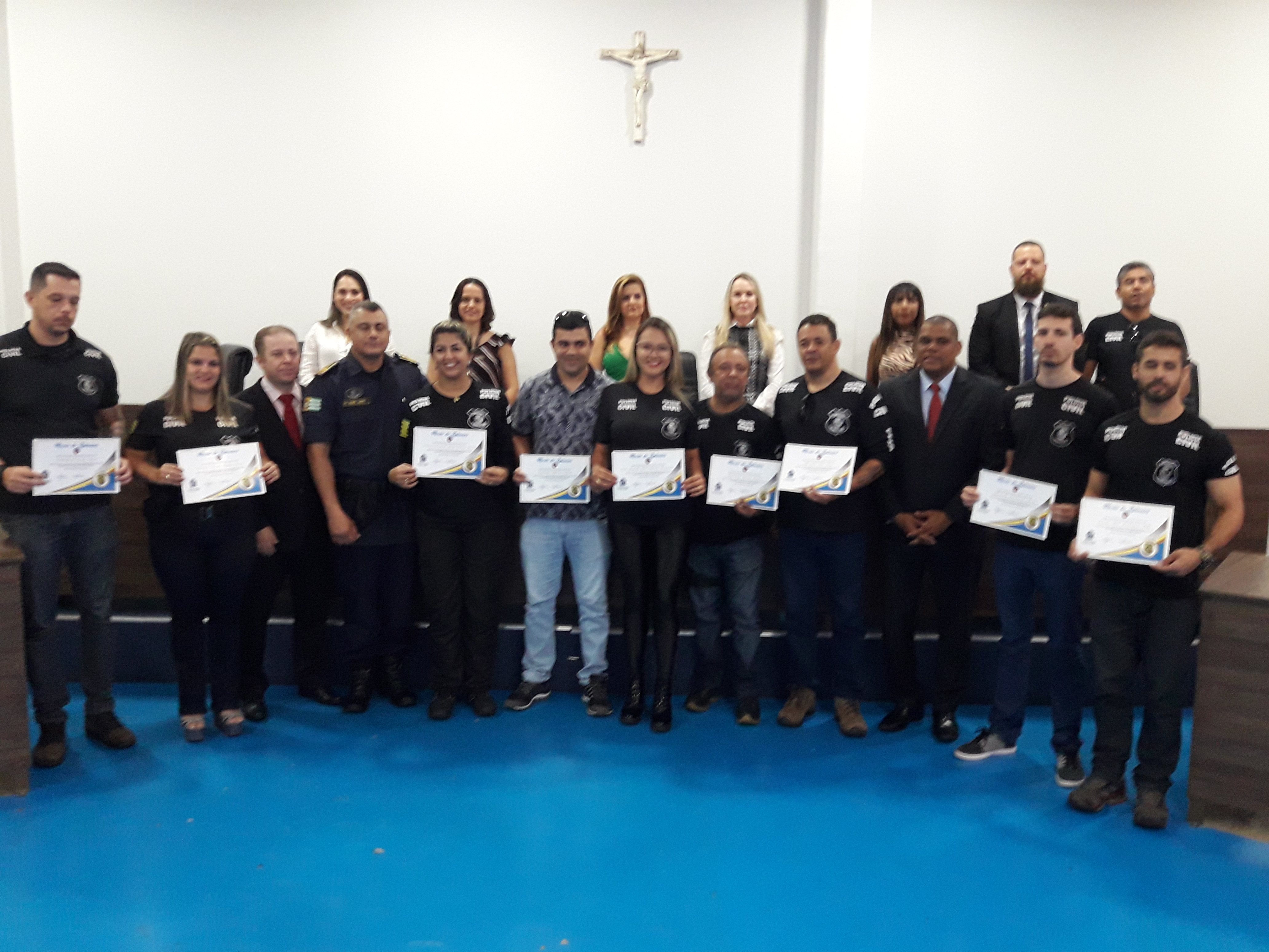 Sessão solene homenageia Policiais Civis