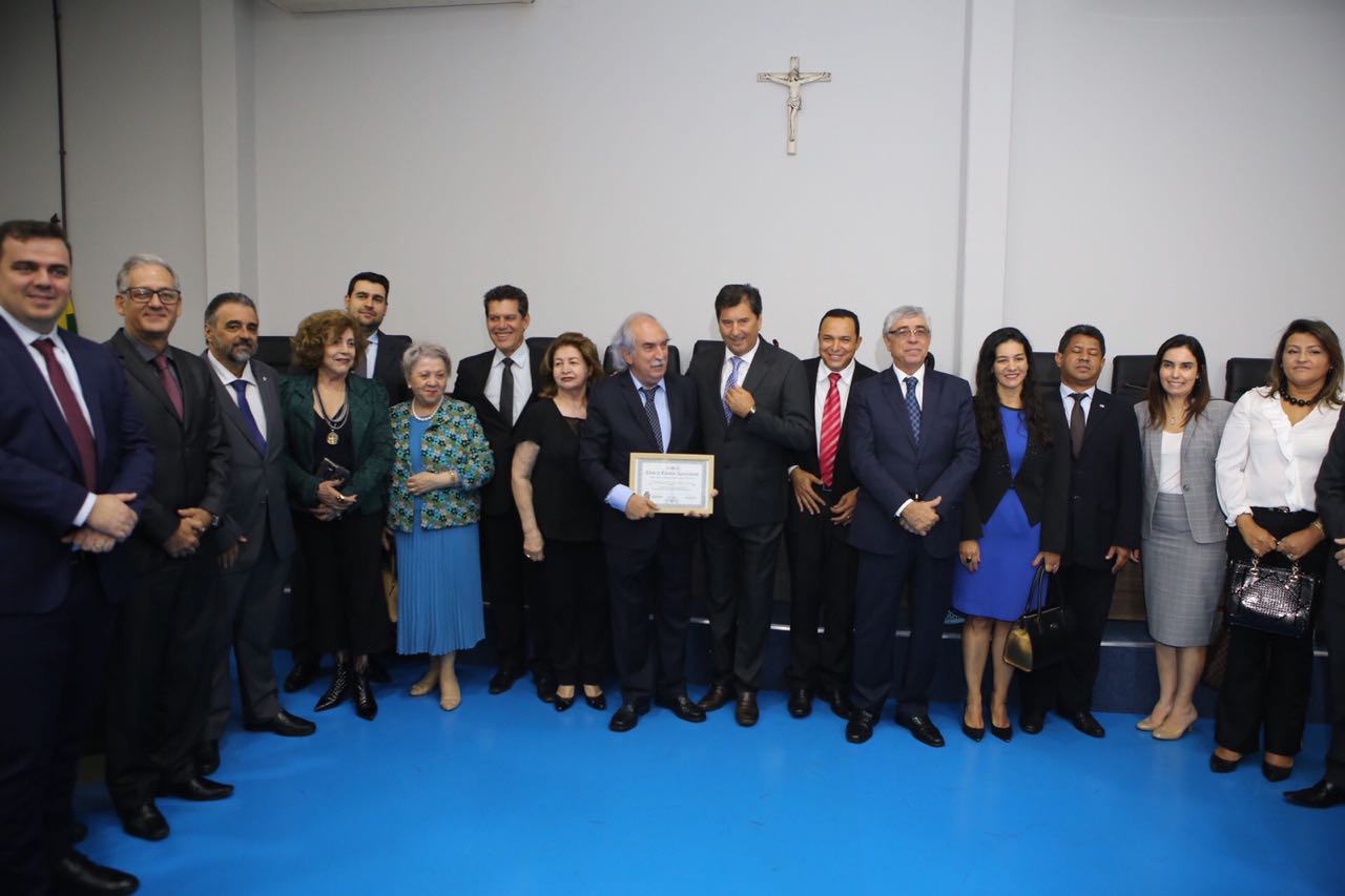 Câmara Municipal homenageia Gilberto Marques Filho e Ney Teles de Paula