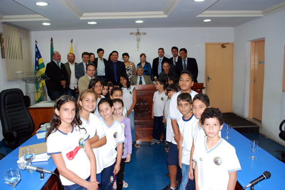 Câmara recebe homenagem do Instituto Espaço Aberto Tio Gainho