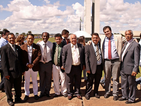 Vereadores se juntam a marcha do ICMS em Brasília