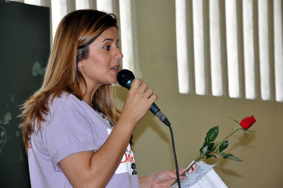 Na semana da mulher Drª Cybelle visita detentas na CPP